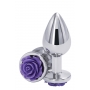 Anālais aizbāznis ar rozes dizainu M violets - REAR ASSETS ROSE