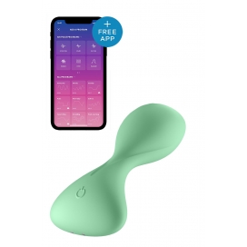Anālais vibrators zaļš - SATISFYER TRENDSETTER