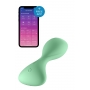 Anālais vibrators zaļš - SATISFYER TRENDSETTER