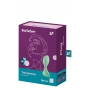 Anālais vibrators zaļš - SATISFYER TRENDSETTER