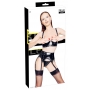 Vinyl Shelf Bra Set L