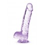 CRYSTALLINE DILDO - NATURALLY YOURS 6" 15cm