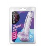 CRYSTALLINE DILDO - NATURALLY YOURS 6" 15cm