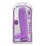 NEO 11 INCH DUAL DENSITY DILDO NEON PURPLE