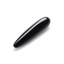 Kristāla dildo melns - LE WAND - BLACK OBSIDIAN