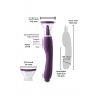 Liikuvate keeltega pump/Vibraator - INYA TRIPLE DELIGHT lilla