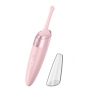 Roosa otsvibraator korgiga - Satisfyer Twirling Delight