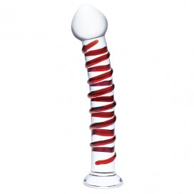 Stikla Dildo 25,5cm - Glas mr. Swirly