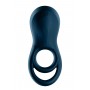 Cock ring vibrator - SATISFYER EPIC DUO - blue