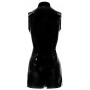 Vinyl Dress with Zip M