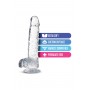 NATURALLY YOURS 6" CRYSTALLINE DILDO DIAMOND