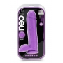 NEO ELITE 10INCH COCK WITH BALLS NEON PURPLE