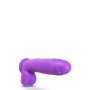 NEO ELITE 10INCH COCK WITH BALLS NEON PURPLE