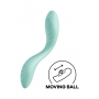 Vibraator stimuleeriva kuuliga roheline - SATISFYER RRROLLING EXPLOSION