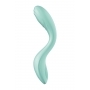 Vibraator stimuleeriva kuuliga roheline - SATISFYER RRROLLING EXPLOSION