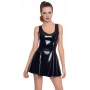 Vinyl Dress black L