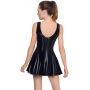 Vinyl Dress black L