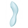 Mitmefunktsionaalne stimulaator rakenduse juhtimisega sinine - SATISFYER CURVY TRINITY 5+