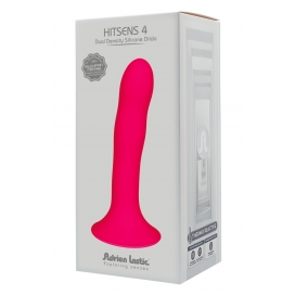 Topelt tihedusega silikoonist dildo 18cm roosa - Hitsens 4