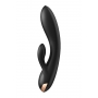 Вибратор-кролик - SATISFYER DOUBLE FLEX чёрный