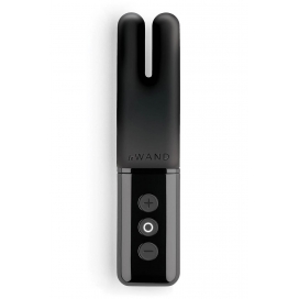 Divu motoru mini vibrators melns - LE WAND DEUX