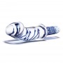 Glas - Realistic Double Ended Glass Dildo with Handle