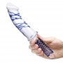 Glas - Realistic Double Ended Glass Dildo with Handle