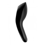 Vibrējošais erekcijas gredzens melns - SATISFYER LEGENDARY DUO