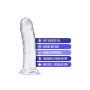Dildo 20,3cm caurspīdīgs - B Yours Plus Roar N' Ride
