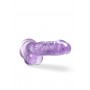 NATURALLY YOURS 7" CRYSTALLINE DILDO AMETHYST