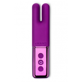 Divu motoru mini vibrators violets - LE WAND DEUX