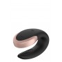 Couple vibrator - SATISFYER DOUBLE LOVE BLACK