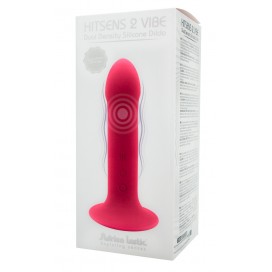 Dubultā blīvuma vibrējošs dildo 17cm rozā - Hitsen 2 Vibe