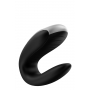 Pāru vibrators ar aplikāciju un pulti melns - SATISFYER DOUBLE FUN