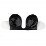 Bye Bra - Seamless U-Style Bra Cup D Black