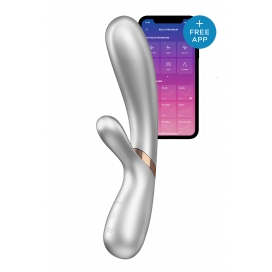 Вибратор кролик с функцией нагрева Satisfyer Hot Love цвет-шампанское