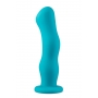 Vibrators ar piesūcekni 16,5cm zils - IMPRESSIONS MIAMI