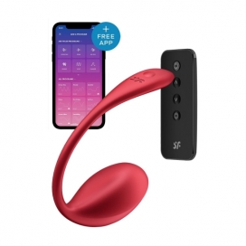 SATISFYER SHINY PETAL RED