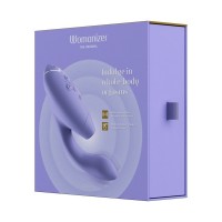 Gaisa pulsators un G-punkta stimulators violets - Womanizer Duo 2