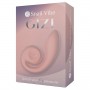 Inovatīvs dubultās stimulācijas vibrators Rozā - Snail Vibe Gizi