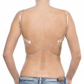 Transparent low back strap - Bye bra clear 