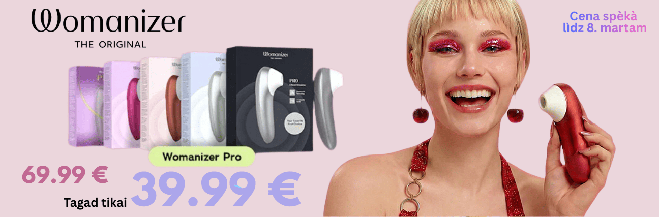 Womanizer Pro - klitora gaisa pulsators