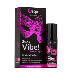 Šķidrais vibrators intensīviem orgasmiem 15 ml Orgie
