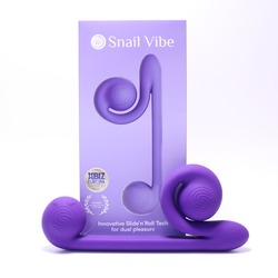 Dubultas stimulācijas vibrators - Snail vibe