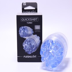 Dubults mini masturbators ar divām atverēm - Fleshlight - Turbo Ice