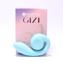 Inovatīvs dubultās stimulācijas vibrators - Snail Vibe Gizi